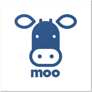 Cow moo Posters and Art